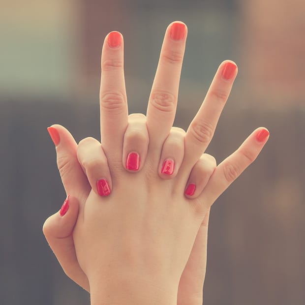 mismatched nails