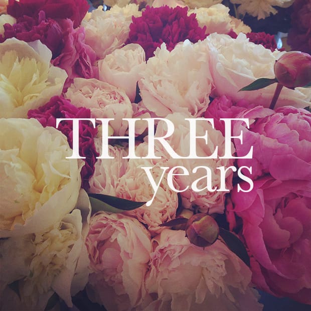 three years
